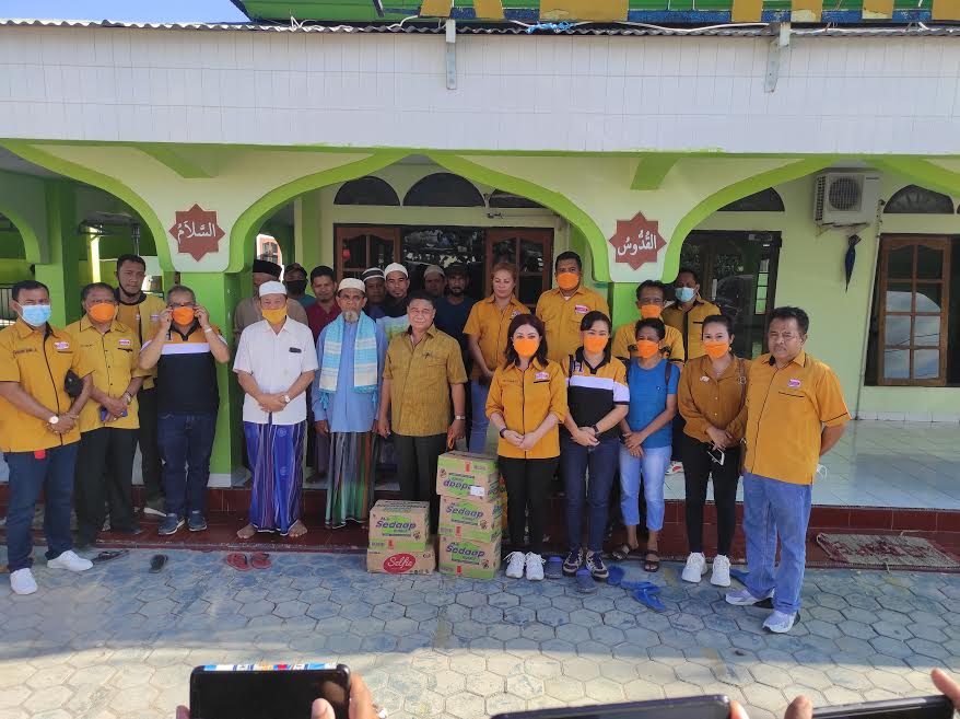 Begini Aksi Kemanusiaan DPD Partai Hanura NTT Untuk Korban Bencana Siklon Seroja di Kupang