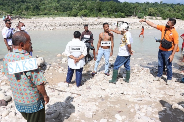 Lengkapi BAP Polres TTS dan Kejari TTS Rekon Kasus 170 Dengan Tsk Onkum Anggota DPRD TTS dan Istri