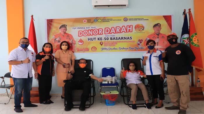 Basarnas Kupang Gelar Donor Darah