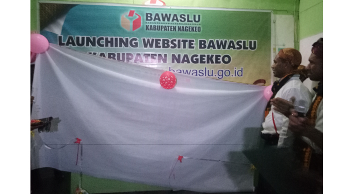 Bawaslu Nagekeo Resmi Launching Website