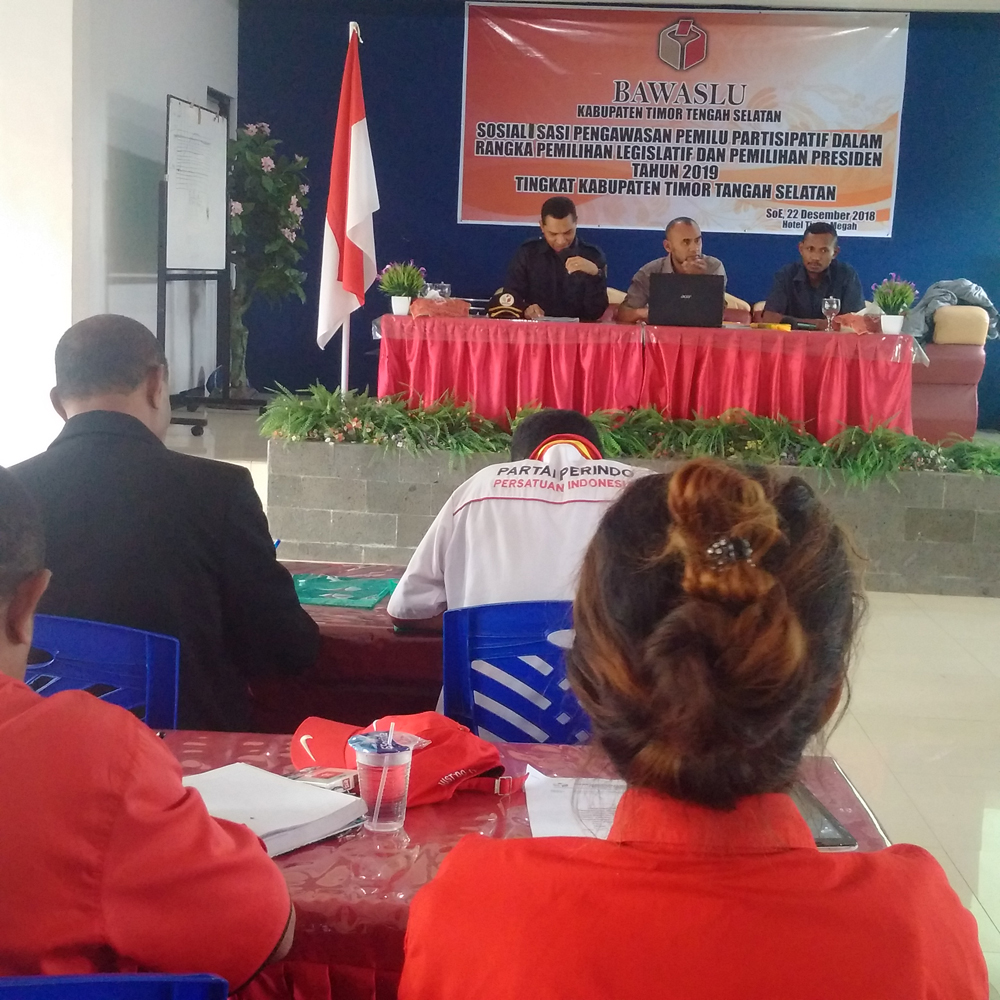 Bawaslu Kabupaten TTS Minta Caleg Jangan Tungganggi Natal dan Program Bantuan Sosial Untuk Kampanye