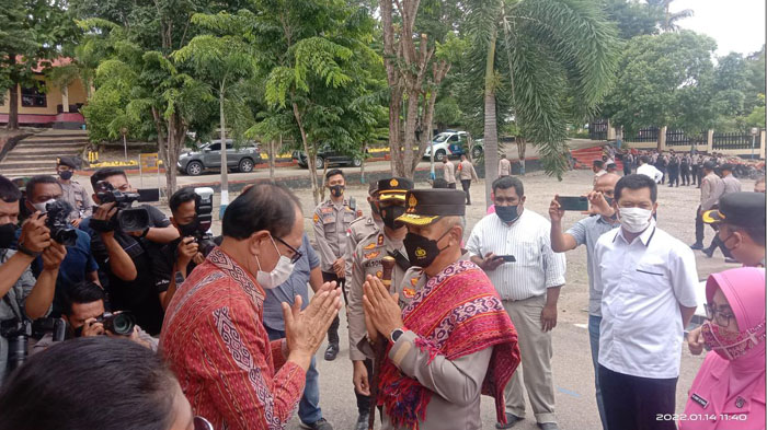 Kapolda NTT Irjen Setyo Budiyanto Tinjau Langsung Kinerja Kapolres Timor Tengah Utara