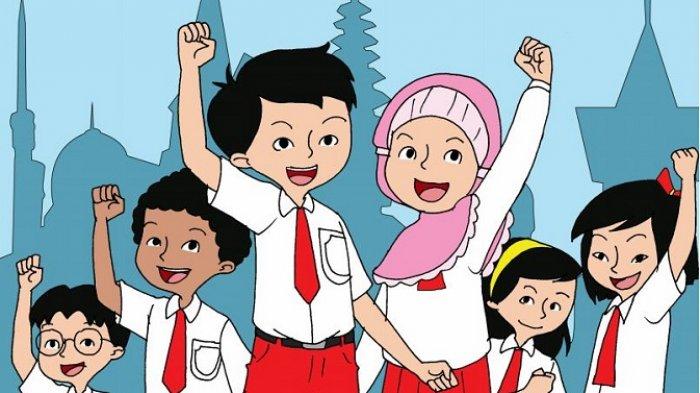 KUNCI JAWABAN TVRI Senin 14 September Kelas 4 5 6 SD, Soal dan Jawaban Belajar TVRI Kelas 1 2 3 SD