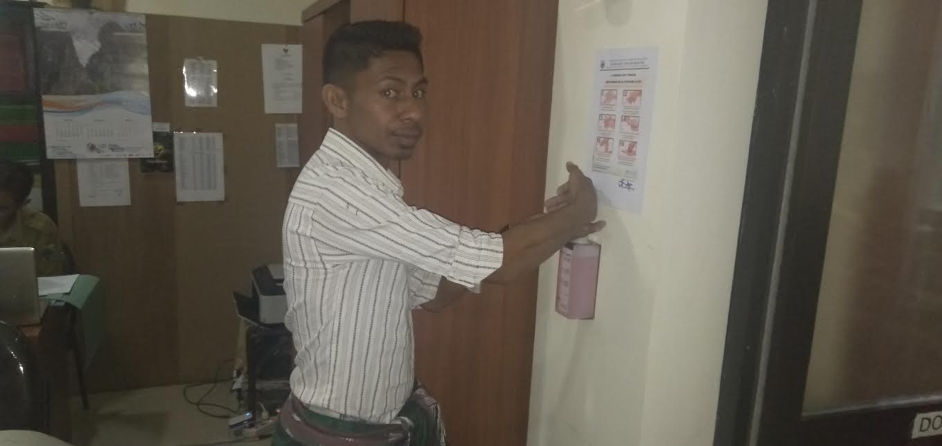 Kasubag Humas: Kantor Bupati Sudah Disediakan Hand Sanitazer