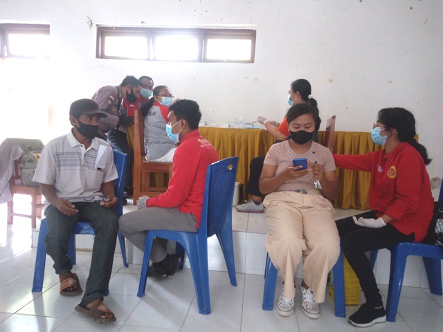 BINDA NTT Gandeng Puskesmas Baun Layani vaksinasi di Teunbaun