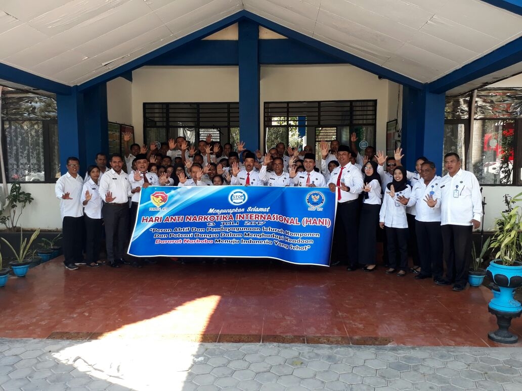 BNNP NTT Peringati Hari Anti Narkoba Sedunia