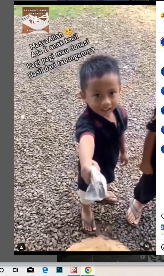 Berita Viral Kisah Insipiratif Arus Mondial Ekonomi Menekan Masih Ada Rasih Kasih 2 Bocah