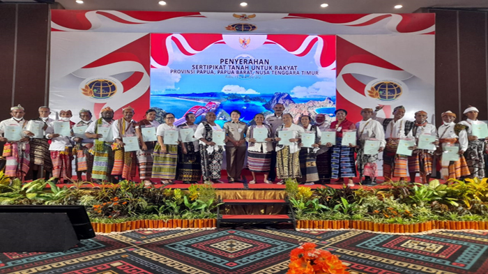 BPN Kota Kupang Segera Serahkan Sertifikat Tanah Program PTSL 2021