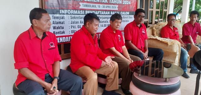 DPC PDIP Sumba Barat Daya Resmi Buka Pendaftaran Bakal Calon Bupati dan Wakil Bupati