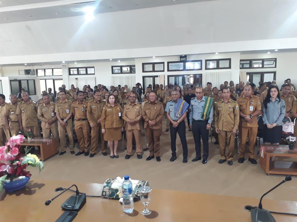 Kanwil Kementerian Hukum NTT dan Pemda TTS Bentuk Posbakum Desa Kelurahan