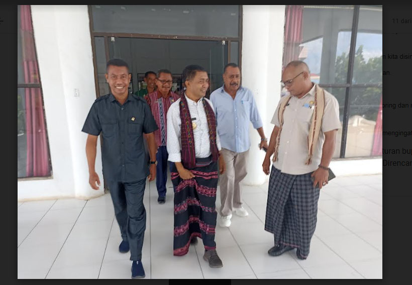 Marsianus Jawa Akan Terbitkan Perbup Wajibkan ASN Kenakan Sarung Adat di Kantor