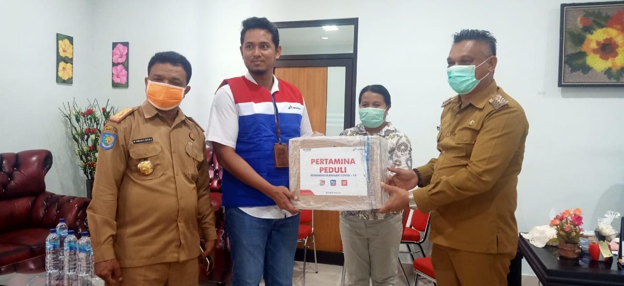 UPDATE CORONA SIKKA : Jenis APD Diberikan PT.Pertamina ke RSUD Maumere