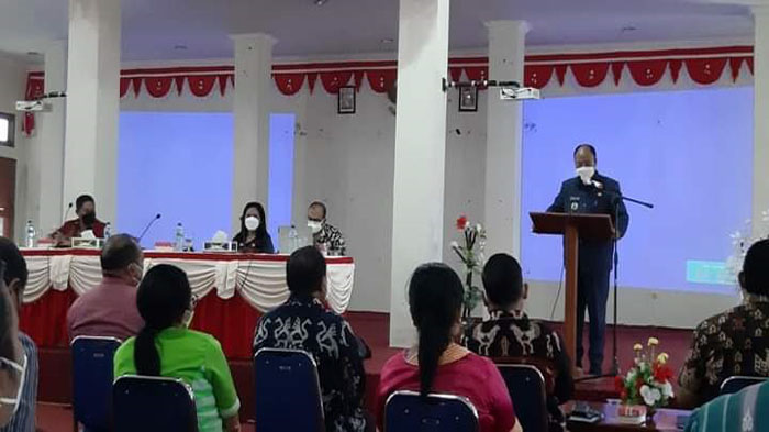 Bupati Sumba Barat Buka Kegitan Pemaparan Umum Hasil Assesment Penyusunan 3 Ranperda