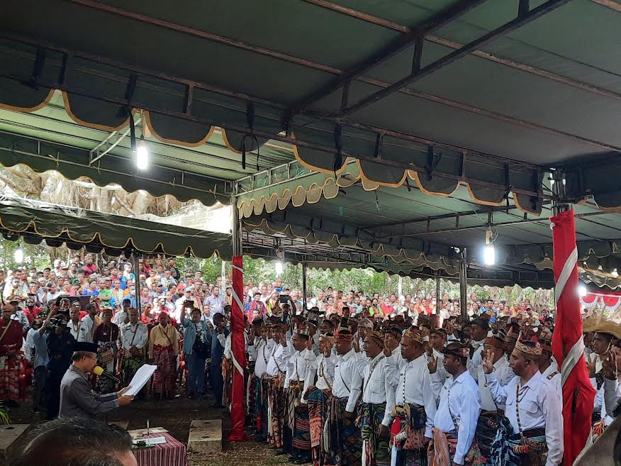 Lantik 127 Kades Terpilih, Begini Pesan Bupati TTS