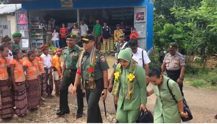 Danrem Wirasakti Kupang Sidak ke Tiga Pos Sektor Barat Perbatasan RI-RDTL