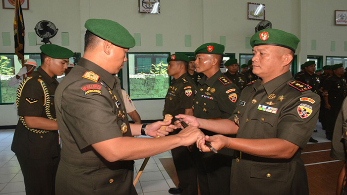 Jabatan Tiga Dandim Diserahterimakan di Korem Wira Sakti Kupang