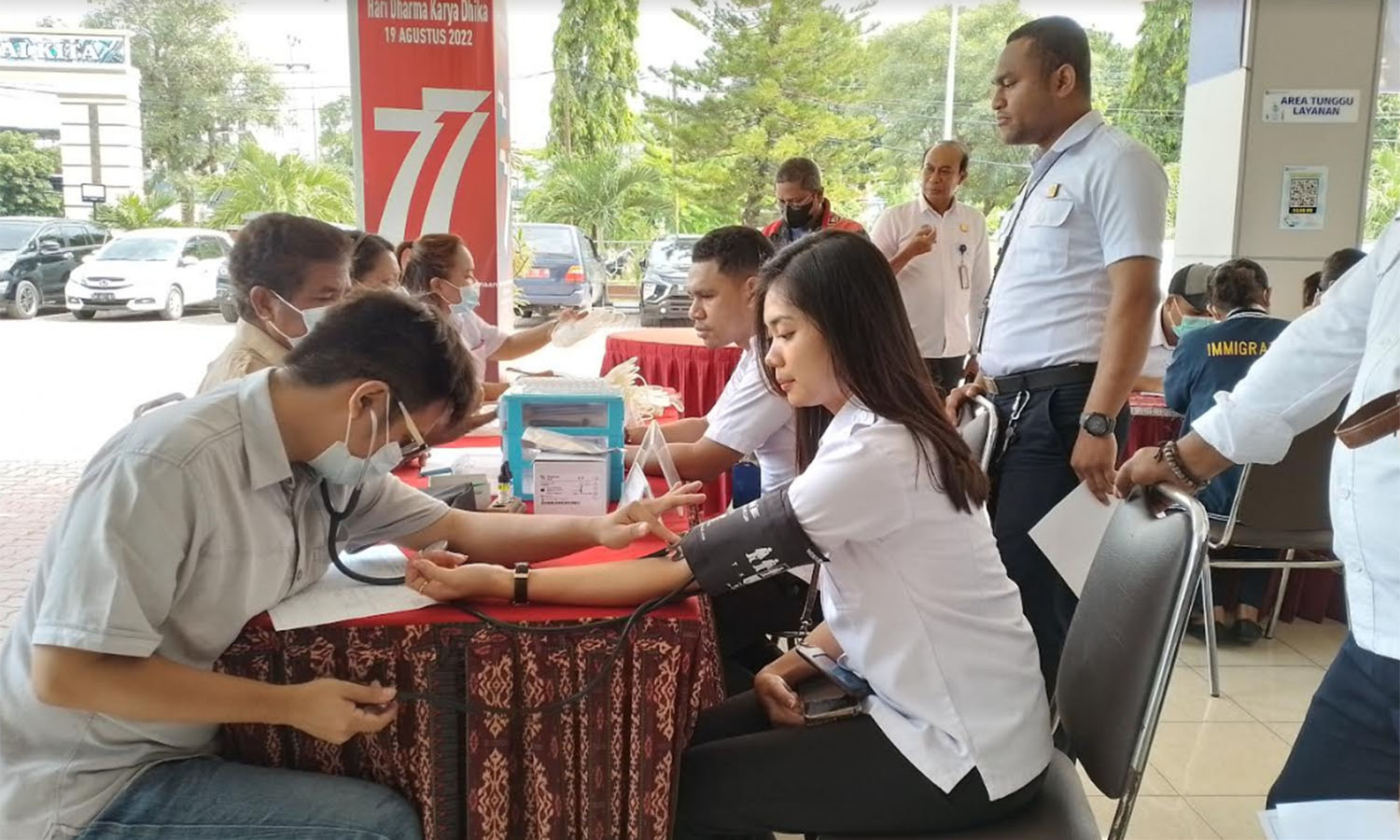 Peringati Hari Bhakti Imigrasi Ke 73 Tahun, Kanwil Kemenkumham Gelar Donor Darah