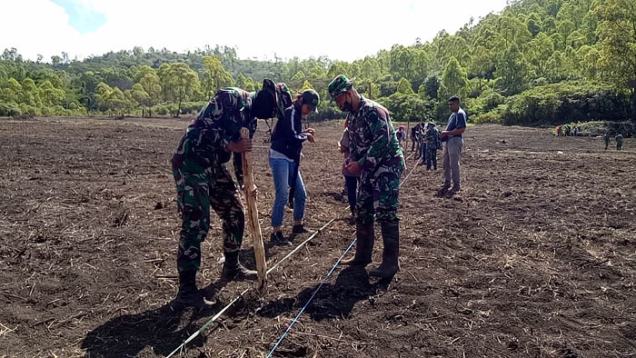 Di Kabupaten Ngada Lapangan Tembak 'Disulap' Jadi Kebun