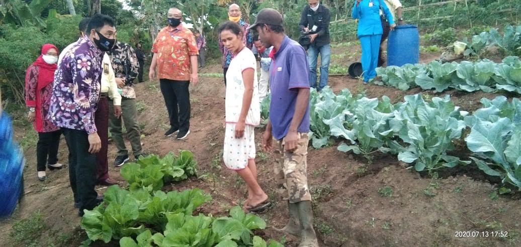Dari Kebun Sayur, Dirut LPDB-UMKM Terobos Dapur Sampai Kandang Ternak Anggota Obor Mas di Wuliwutik