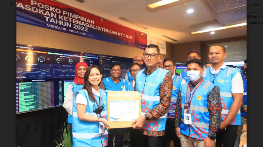 Hari Pertama Puncak KTT G20, PLN Pastikan Pasokan Listrik Aman