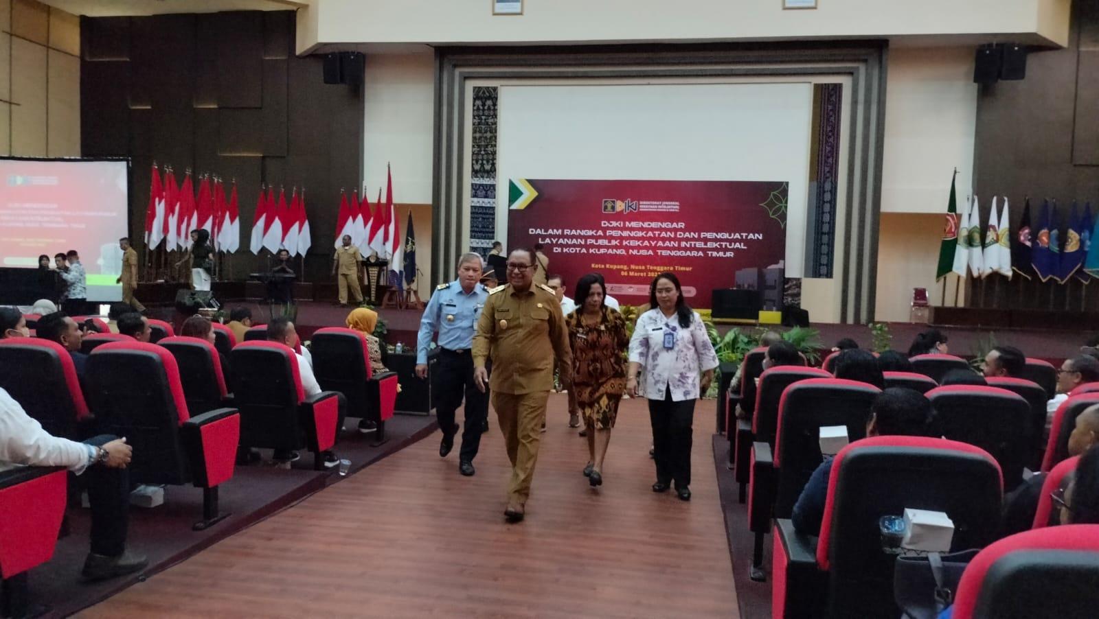 Wagub NTT Josef Nae Soi Dorong Walikota Bupati Hasilkan Perda Perlindungan Kekayaan Intelektual