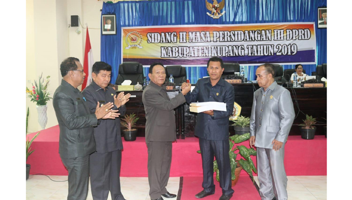 DPRD Kabupaten Kupang dan Pemkab Kupang Bahas Perubahan APBD Tahun Anggaran 2019