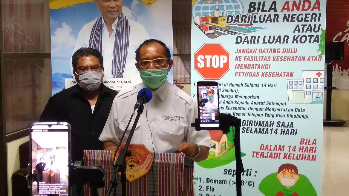 Update Corona NTT : ODP di NTT Berjumlah 686 Orang, Ini Sebarannya di 22 Kabupaten dan Kota