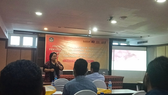 Kepala Kantor Bahasa NTT Elis Setiati Berharap Miliki Gedung Sendiri