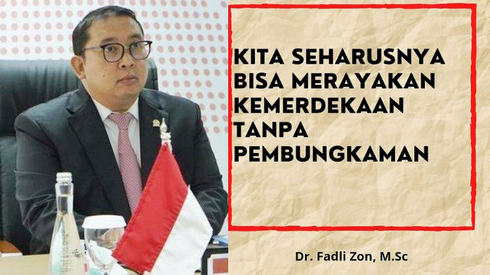Fadli Zon Ditantang untuk Perjuangkan Hak Warga Negara yang Menolak Divaksin, Netizen: Berbicaralah!