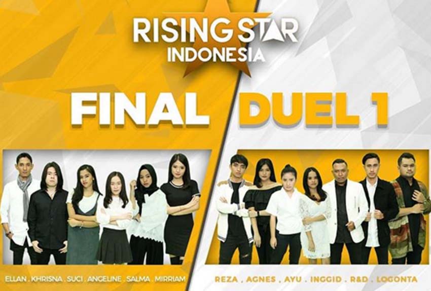 Live Streaming Rising Star Indonesia RCTI, Final Duel, Senin 18 Februari, Ribut Soal Ariel Noah
