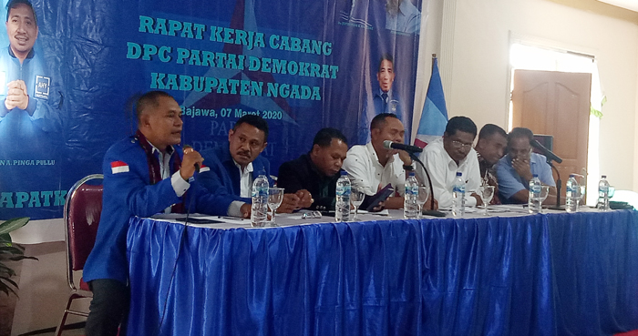 Fit and Proper Test Balon Bupati dan Wabup di DPC Demokrat Ngada Dilaksanakan Secara Terbuka