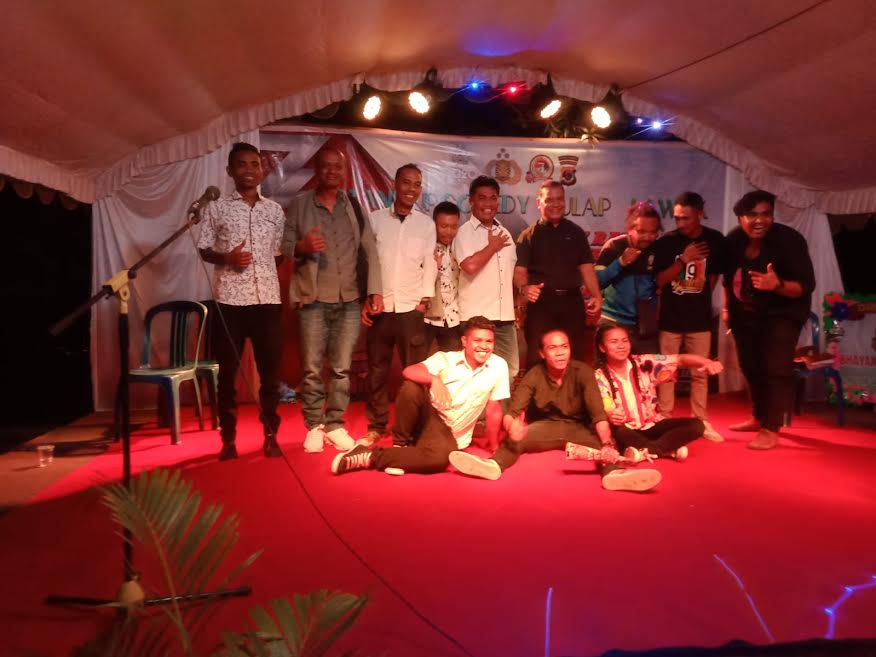 Marianus Sule, Komika Asal Belang Juara Stand Up Comedy Polres Lembata