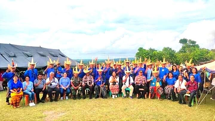 Bukit Dano Fulak Jadi Tempat Pengukuhan 111 Maneleo Koordinator Nusak Lole Rote Ndao