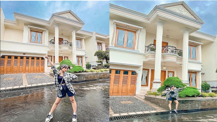 Fuji Pamer Rumah Baru Lantai 2, Mantan Thoriq Wujudkan Impian Mendiang Vanessa Angel dan Bibi