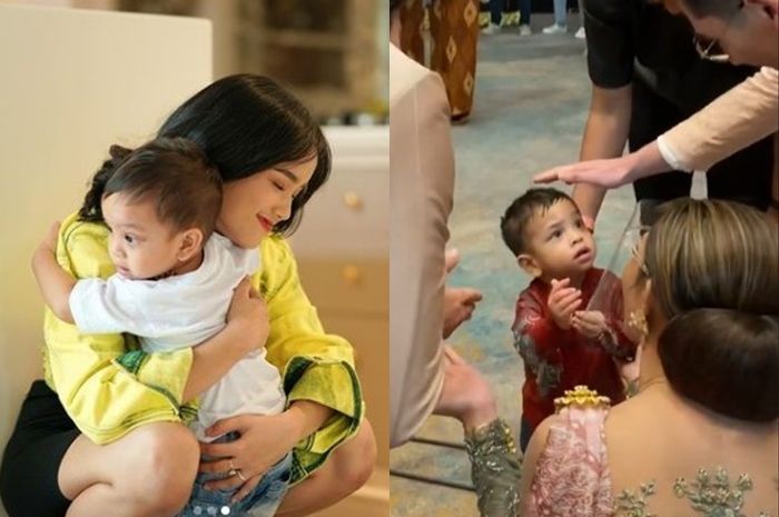 Anak Vannesa Angel ke Acara 7 Blanan Aurel, Gala Sky Dikerubungi Artis,Netizen Sindir Doddy Sudrajat