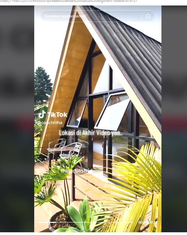 Video Viral TikTok, Glamping Baru di Cisaruan Bogor, Harga Week Ende Day Rp 750 Ribu, Buruan Yuk