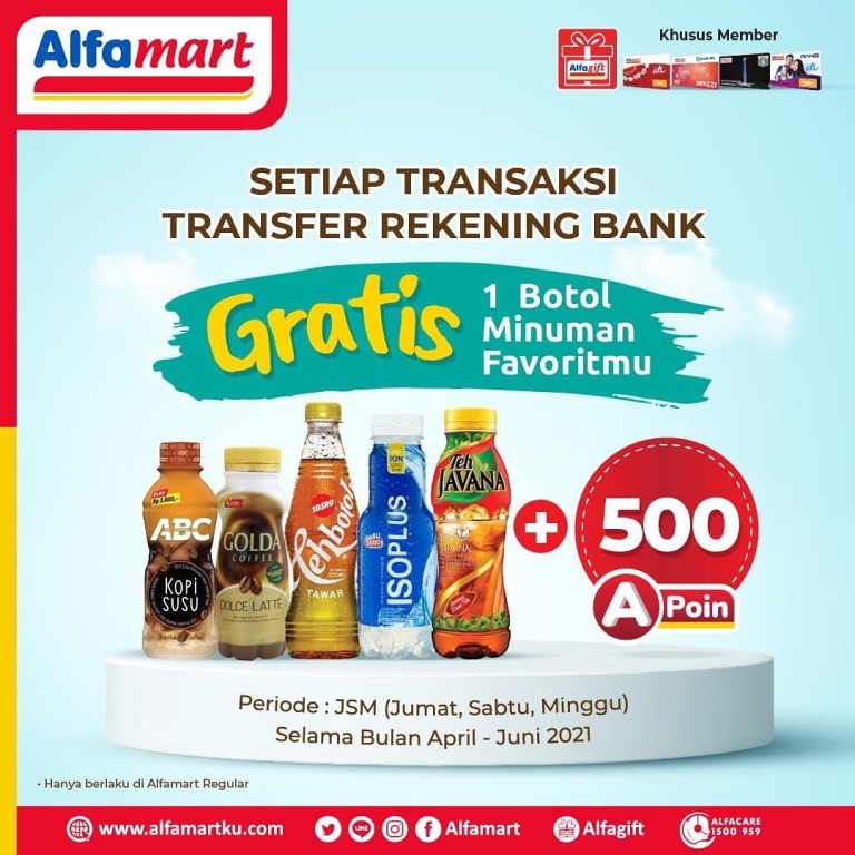 UPDATE Promo JSM Alfamart Minggu 4 April 2021 Dapatkan Redeem & Voucher Gratis Rp 250 Ribu