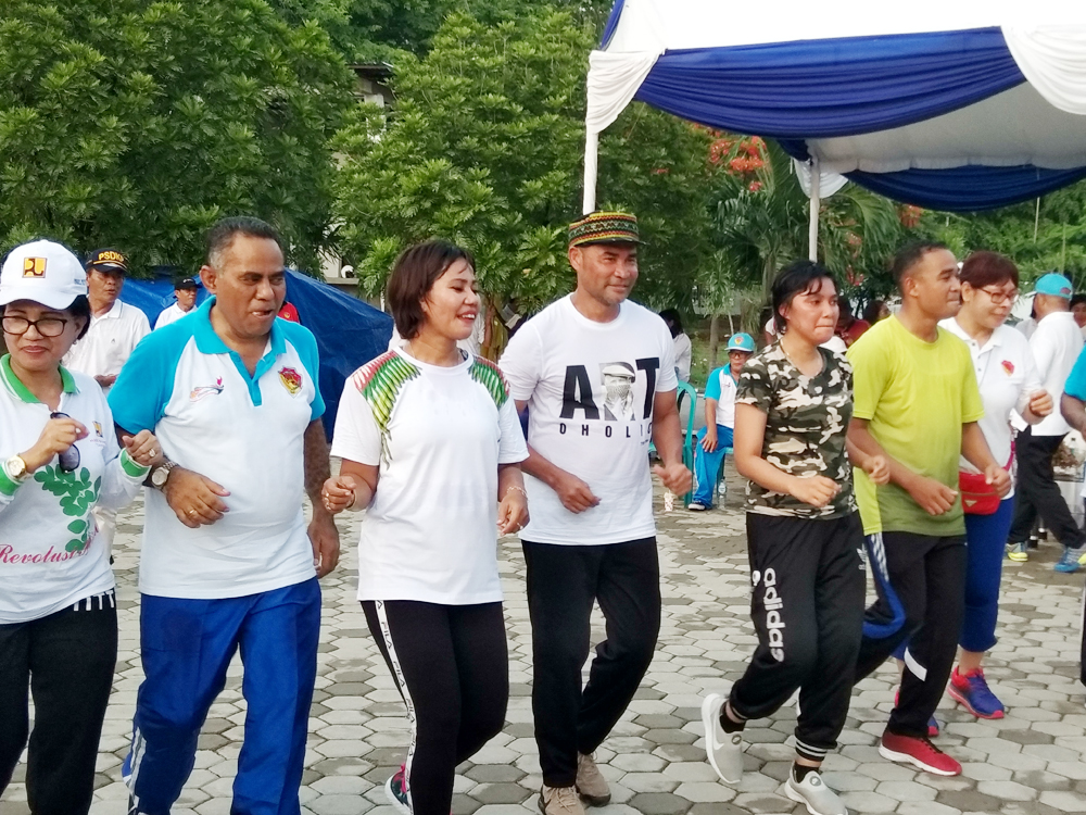 Lomba Lari 5K Sambut HUT Provinsi NTT ke-60 Meriah