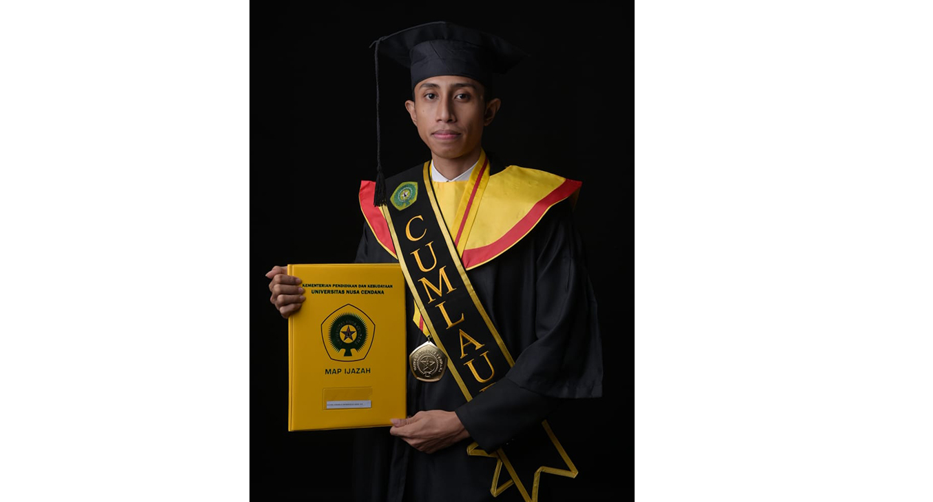 DO Dari Unika, Glen Adoe Lakukan Ini & Raih IPK Tertinggi 3,93 di FH Undana Kupang