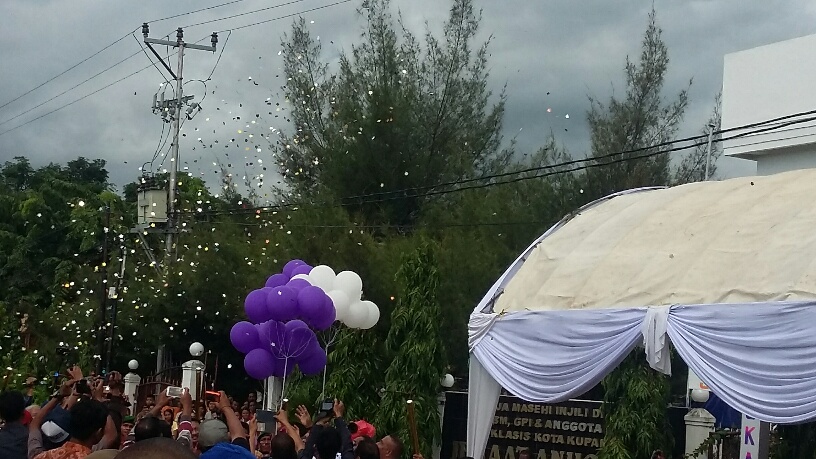 Ketua PGI Hadiri Prosesi Paskah ke 20 Tahun 2016