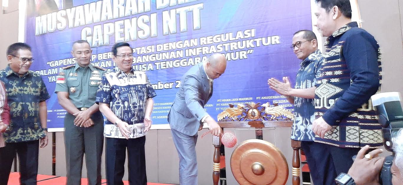 Gubernur NTT Sebut GAPENSI Hobinya Kumpul Tanpa Ide dan Gagasan, Simak Arahannya