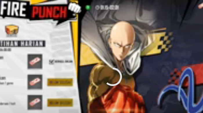 KODE REDEEM FF Free Fire Hari Ini 24 Januari 2021, Friends Call Back Hadiah One Punch Man Box