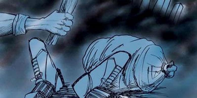 BREAKING NEWS: Warga Lempari Polisi dengan Batu, Satu Orang Tewas