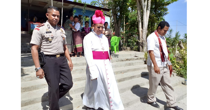 Ini Pesan Uskup Atambua Buat Umat Paroki Nurobo