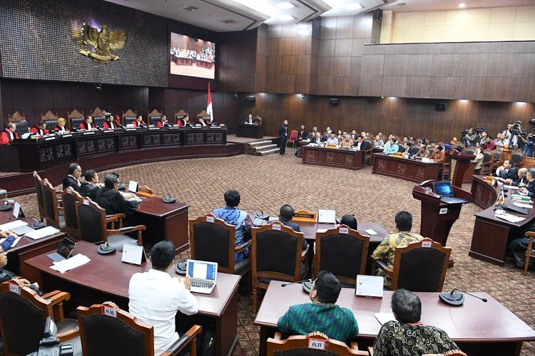 LIVE STREAMING Sidang Putusan Sengketa Pilpres di MK Terhadap Gugatan Prabowo-Sandi