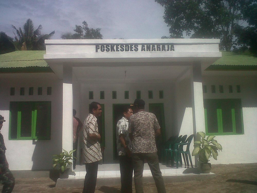 Warga Anaraja Senang Sudah Ada Pustu