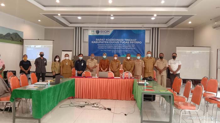 IOM Gandeng Pemda TTU Gelar Rapat Diseminasi Permen PPPA Nomor 8 Tahun 2021