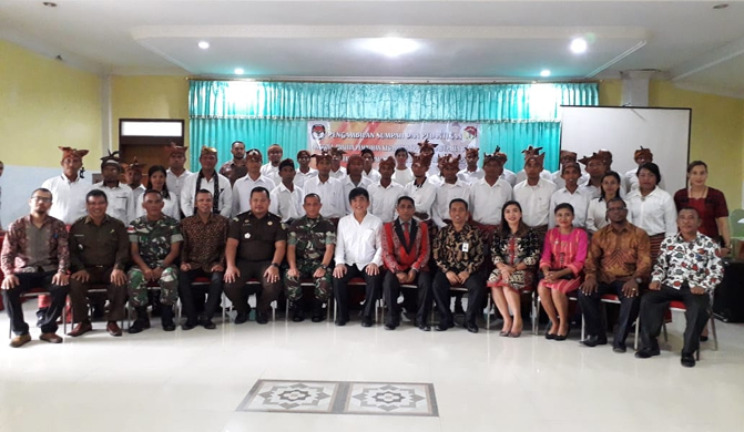 Jelang Pilkada, Ini Pesan Bupati Belu Willybrodus Lay Kepada PPK