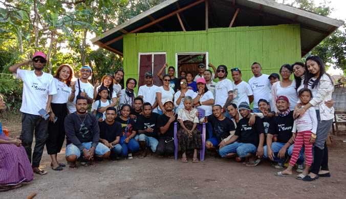 John Batafor Ajak Kaum Muda Lembata Lestarikan Budaya Gemohing yang Kian Luntur