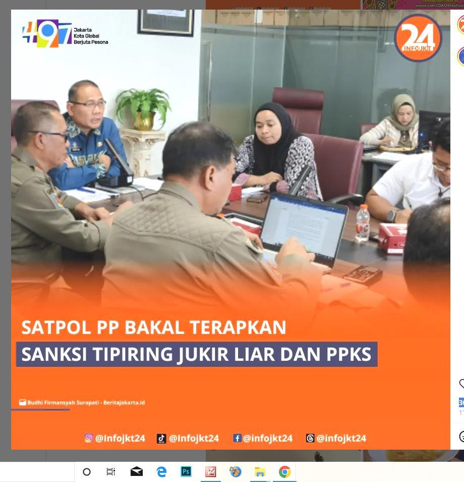 Berita Viral Warga Jakarta Pemberi Uang Jukir Liar Dikenakan Sanksi Tipiring Ini Kata Satpol PP